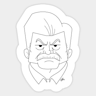 Ron Swanson Sticker